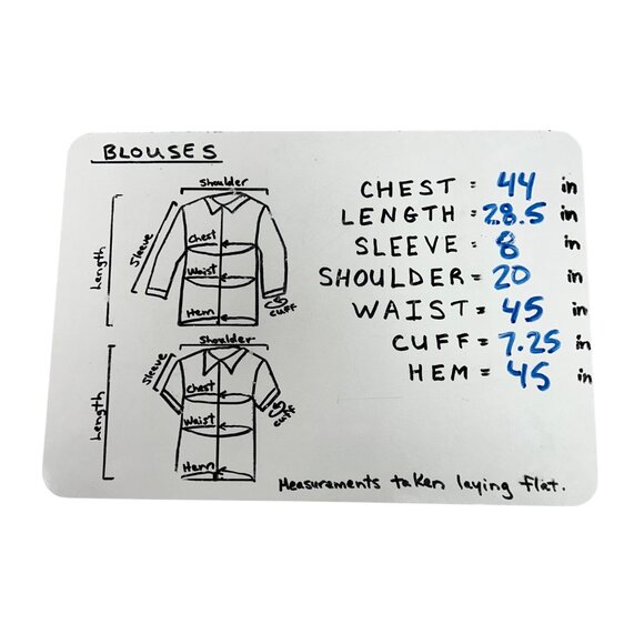 VINTAGE 90s Silk Lady Foot Locker Abstract Blouse - Picture 8 of 8